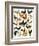 Poultry-English School-Framed Giclee Print