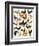 Poultry-English School-Framed Giclee Print