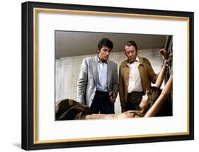 Pour la peau d'un flic by Alain Delon with Alain Delon, Anne Parillaud, Michel Auclair, 1981 (photo-null-Framed Photo