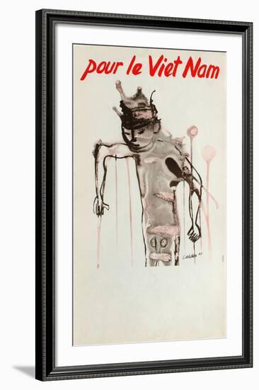 Pour Le Vietnam-Alexander Calder-Framed Collectable Print