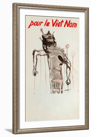 Pour Le Vietnam-Alexander Calder-Framed Collectable Print