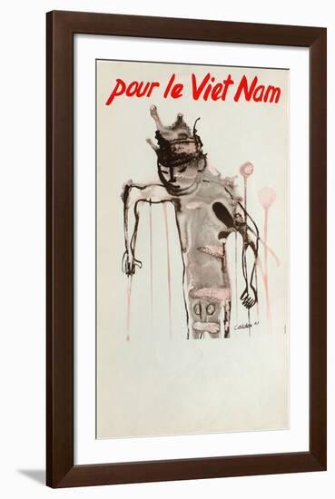 Pour Le Vietnam-Alexander Calder-Framed Collectable Print