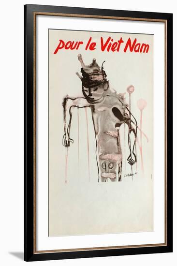 Pour Le Vietnam-Alexander Calder-Framed Collectable Print