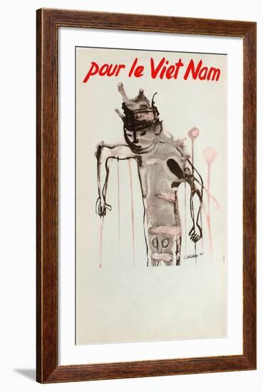 Pour Le Vietnam-Alexander Calder-Framed Collectable Print