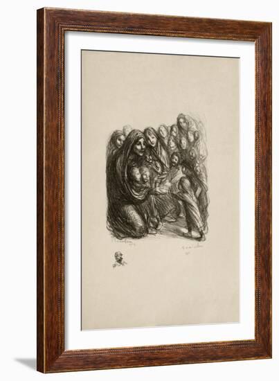 Pour les fillettes des soldats I-Théophile Alexandre Steinlen-Framed Limited Edition