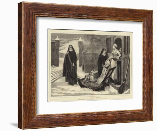 Pour Les Pauvres-William Frederick Yeames-Framed Giclee Print