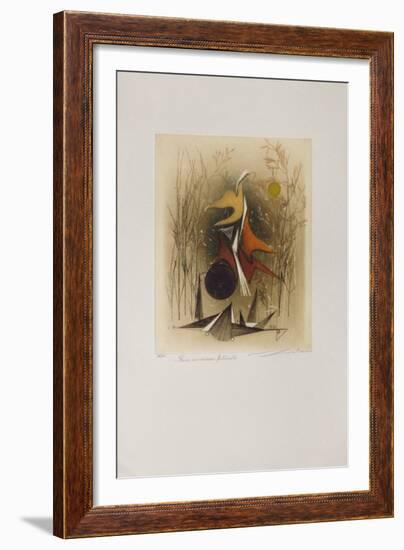 Pour Un Oiseau Futuriste-null-Framed Limited Edition