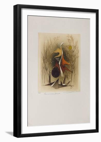 Pour Un Oiseau Futuriste-null-Framed Limited Edition