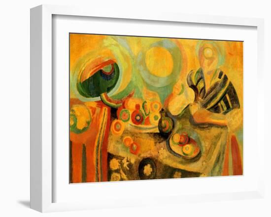 Pouring, 1915-16-Robert Delaunay-Framed Giclee Print