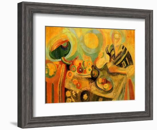 Pouring, 1915-16-Robert Delaunay-Framed Giclee Print