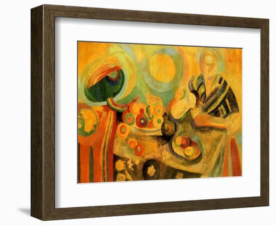 Pouring, 1915-16-Robert Delaunay-Framed Giclee Print