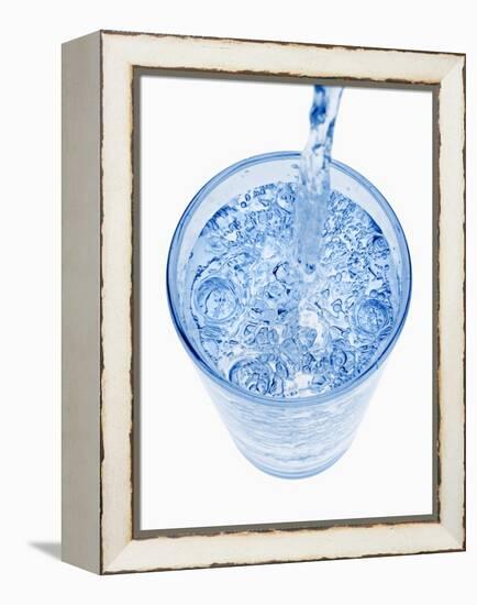 Pouring a Glass of Water-Kröger & Gross-Framed Premier Image Canvas