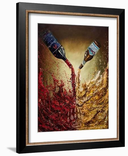 Pouring it Down-Jodi Monahan-Framed Art Print