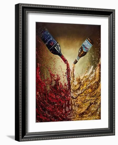 Pouring it Down-Jodi Monahan-Framed Art Print