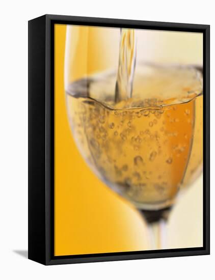 Pouring Prosecco into a Glass-Alexander Feig-Framed Premier Image Canvas