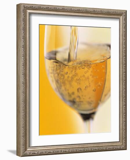 Pouring Prosecco into a Glass-Alexander Feig-Framed Photographic Print