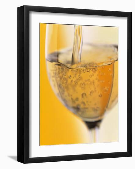 Pouring Prosecco into a Glass-Alexander Feig-Framed Photographic Print