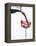 Pouring Red Wine into Glass from Carafe-Kröger & Gross-Framed Premier Image Canvas