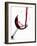 Pouring Red Wine into Wine Glass-Steve Lupton-Framed Photographic Print