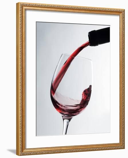 Pouring Red Wine-Caroline Martin-Framed Photographic Print