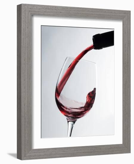 Pouring Red Wine-Caroline Martin-Framed Photographic Print