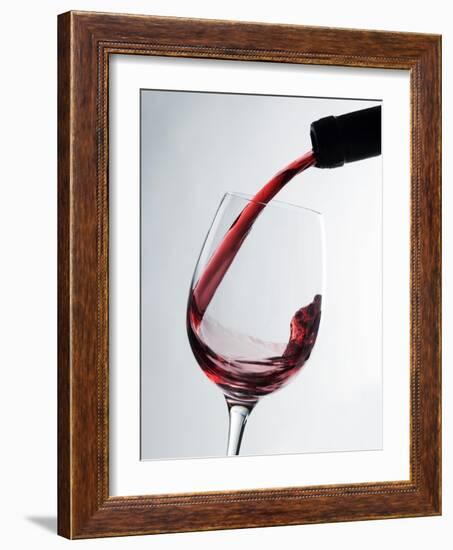 Pouring Red Wine-Caroline Martin-Framed Photographic Print