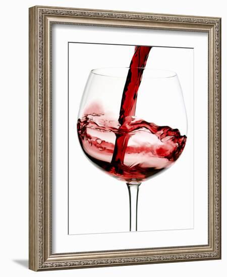 Pouring Red Wine-Foodcollection-Framed Photographic Print