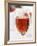 Pouring Rose Wine into Wine Glass-Joff Lee-Framed Photographic Print