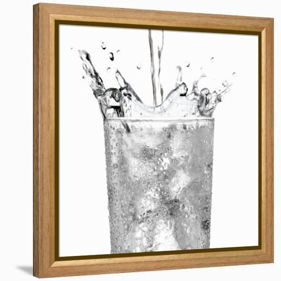 Pouring Water into a Glass-Paul Williams-Framed Premier Image Canvas