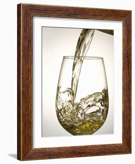 Pouring White Wine-Jean Gillis-Framed Photographic Print