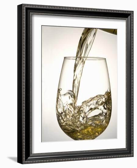 Pouring White Wine-Jean Gillis-Framed Photographic Print