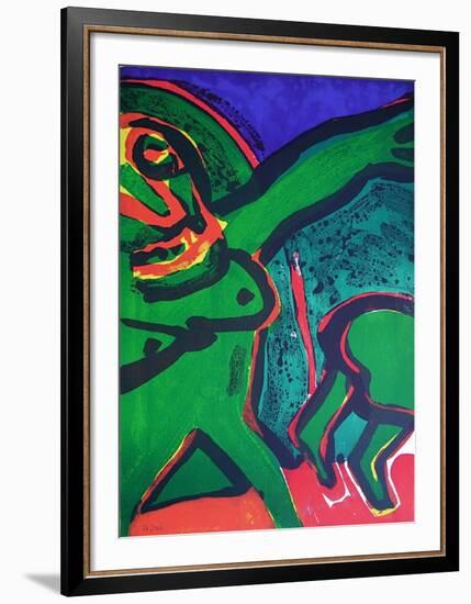 Poursuite-Bengt Lindstroem-Framed Limited Edition