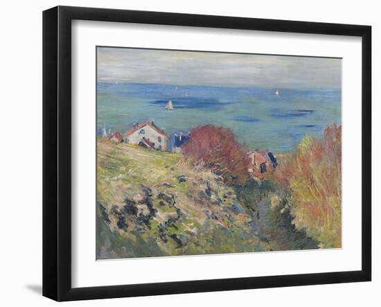 Pourville, 1882-Claude Monet-Framed Giclee Print