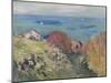 Pourville, 1882-Claude Monet-Mounted Giclee Print
