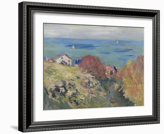 Pourville, 1882-Claude Monet-Framed Giclee Print