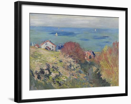 Pourville, 1882-Claude Monet-Framed Giclee Print