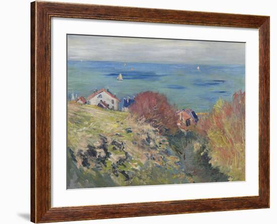 Pourville, 1882-Claude Monet-Framed Giclee Print