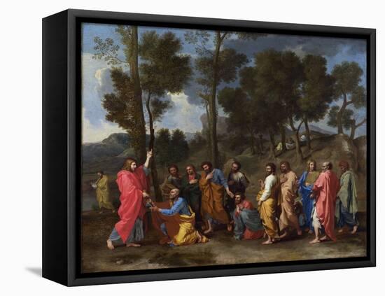 Poussin, Nicolas (1594-1665) Seven Sacraments: Ordination Oil on Canvas Baroque Ca 1637-1640 France-Nicolas Poussin-Framed Premier Image Canvas