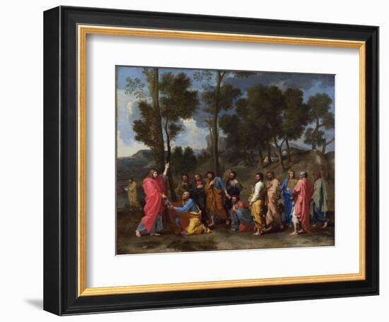 Poussin, Nicolas (1594-1665) Seven Sacraments: Ordination Oil on Canvas Baroque Ca 1637-1640 France-Nicolas Poussin-Framed Giclee Print