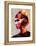 Pouting Girl With Hair Clip-Enrico Varrasso-Framed Stretched Canvas