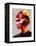Pouting Girl With Hair Clip-Enrico Varrasso-Framed Stretched Canvas