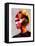 Pouting Girl With Hair Clip-Enrico Varrasso-Framed Stretched Canvas