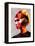 Pouting Girl With Hair Clip-Enrico Varrasso-Framed Stretched Canvas