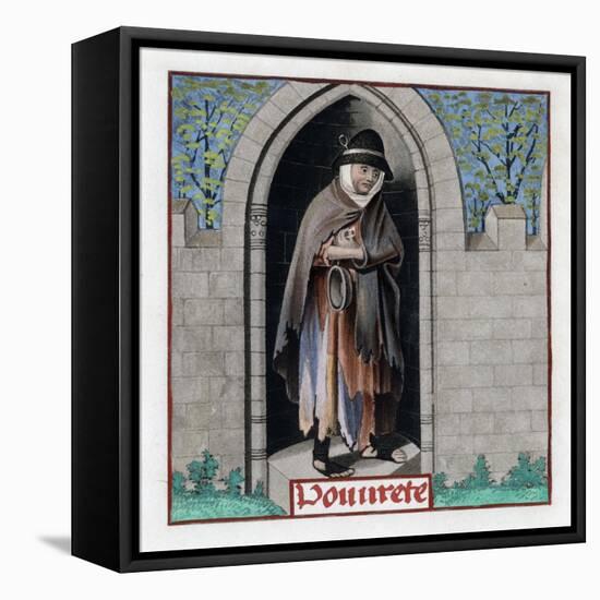 Poverty, C1480-Henry Shaw-Framed Premier Image Canvas