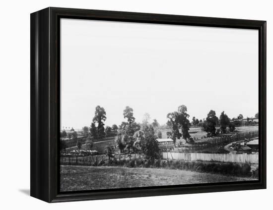 POW Camp, Eastcote, Middlesex-Robert Hunt-Framed Premier Image Canvas