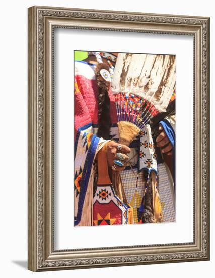 Pow Wow, Tribal Gathering at Daybreak Center, Seattle, Washington-Stuart Westmorland-Framed Photographic Print