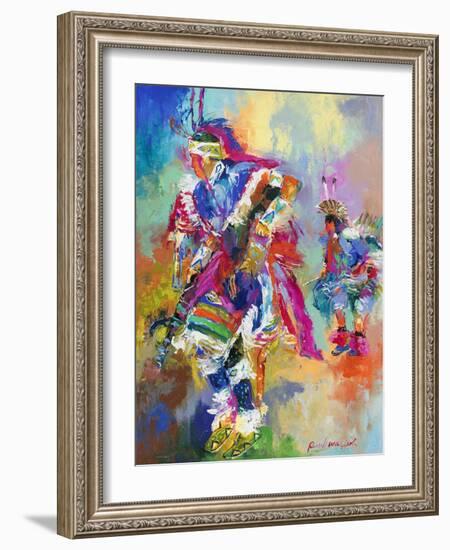 Pow Wow-Richard Wallich-Framed Giclee Print