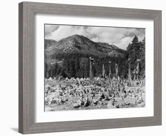 Pow Wow-null-Framed Photo