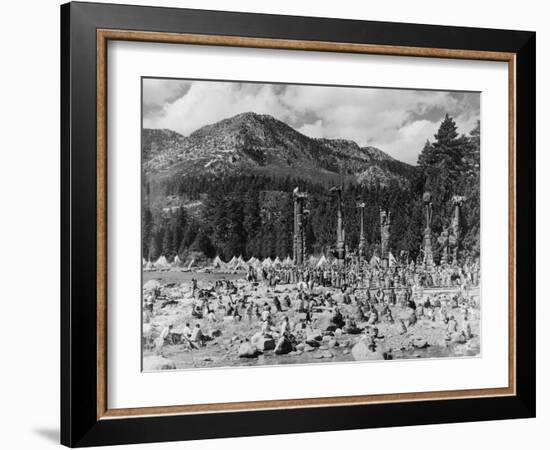 Pow Wow-null-Framed Photo