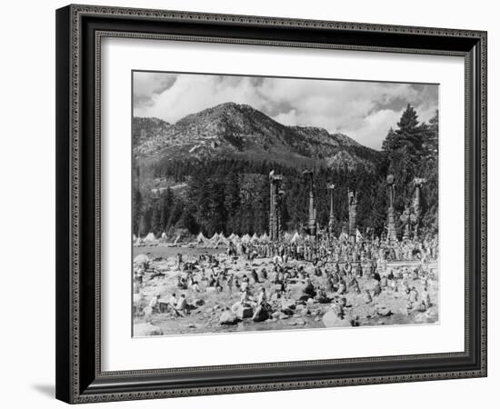 Pow Wow-null-Framed Photo